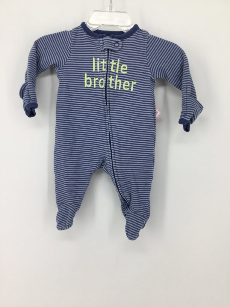 Just One You Made by Carters Child Size Newborn Blue Sleepers