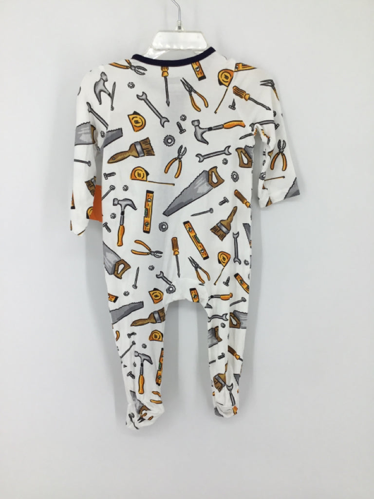 Mudpie Child Size 3-6 Months Navy Sleepers