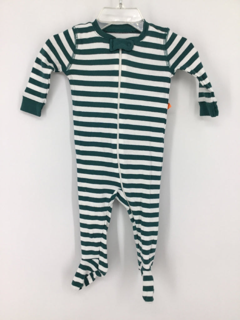 primary Child Size 3-6 Months Green Sleepers