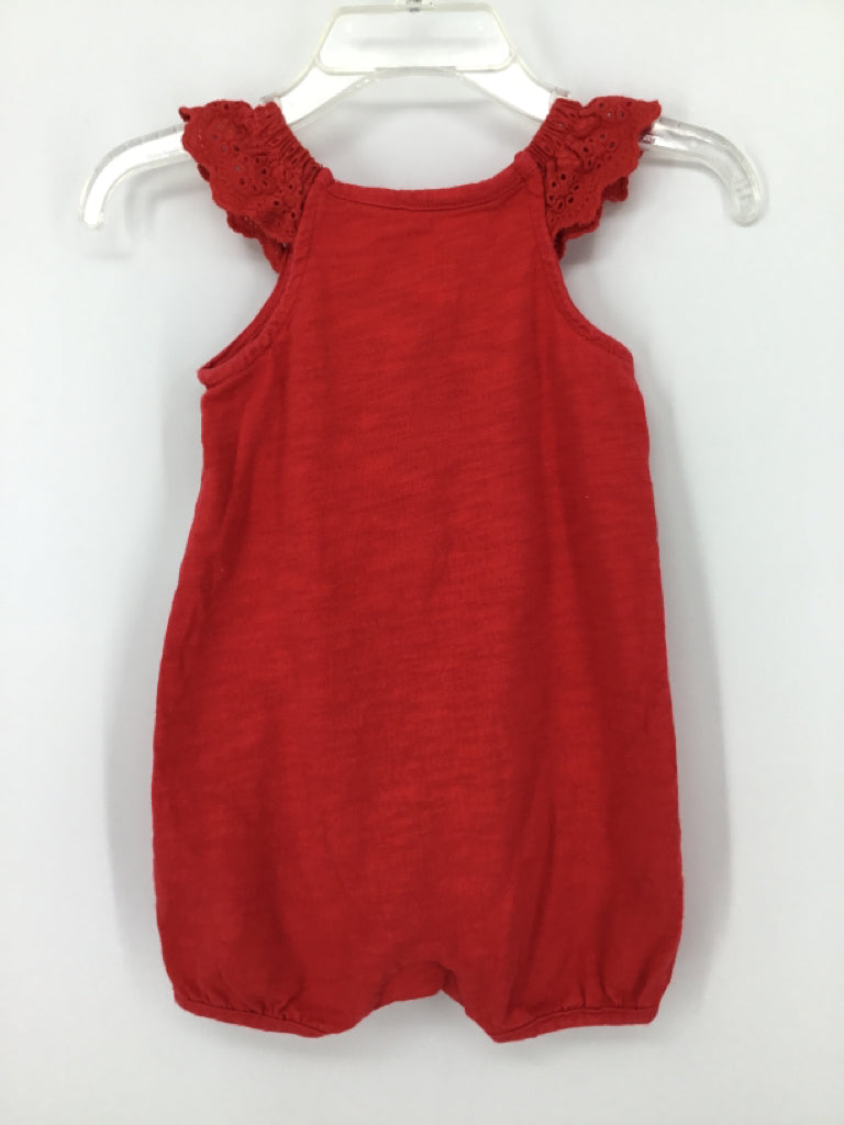 Koala Kids Child Size 6-9 Months Red Stars & Stripes Outfit