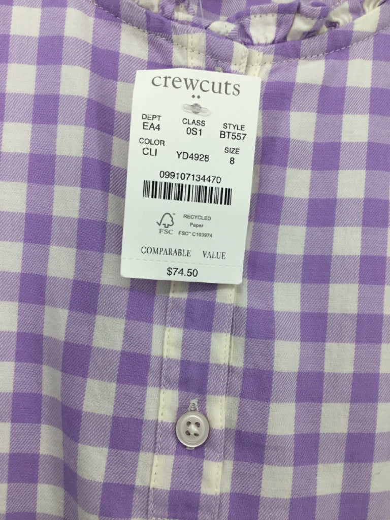 Crewcuts Child Size 8 Purple Dress - girls