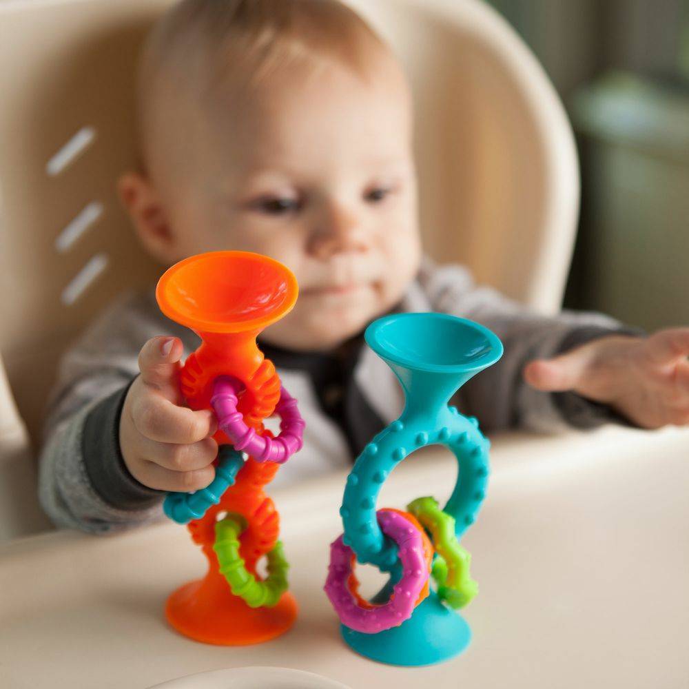 Fat Brain Toys Pip Squigz Loops - Blue