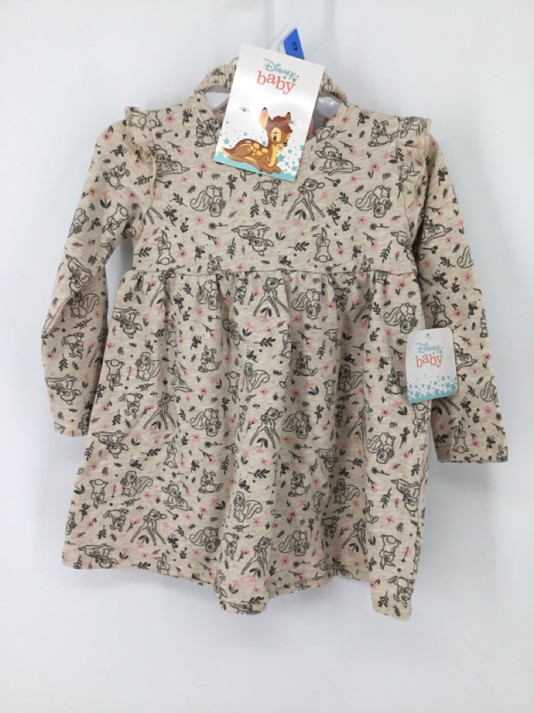 Disney Child Size 24 Months Tan Dress - girls
