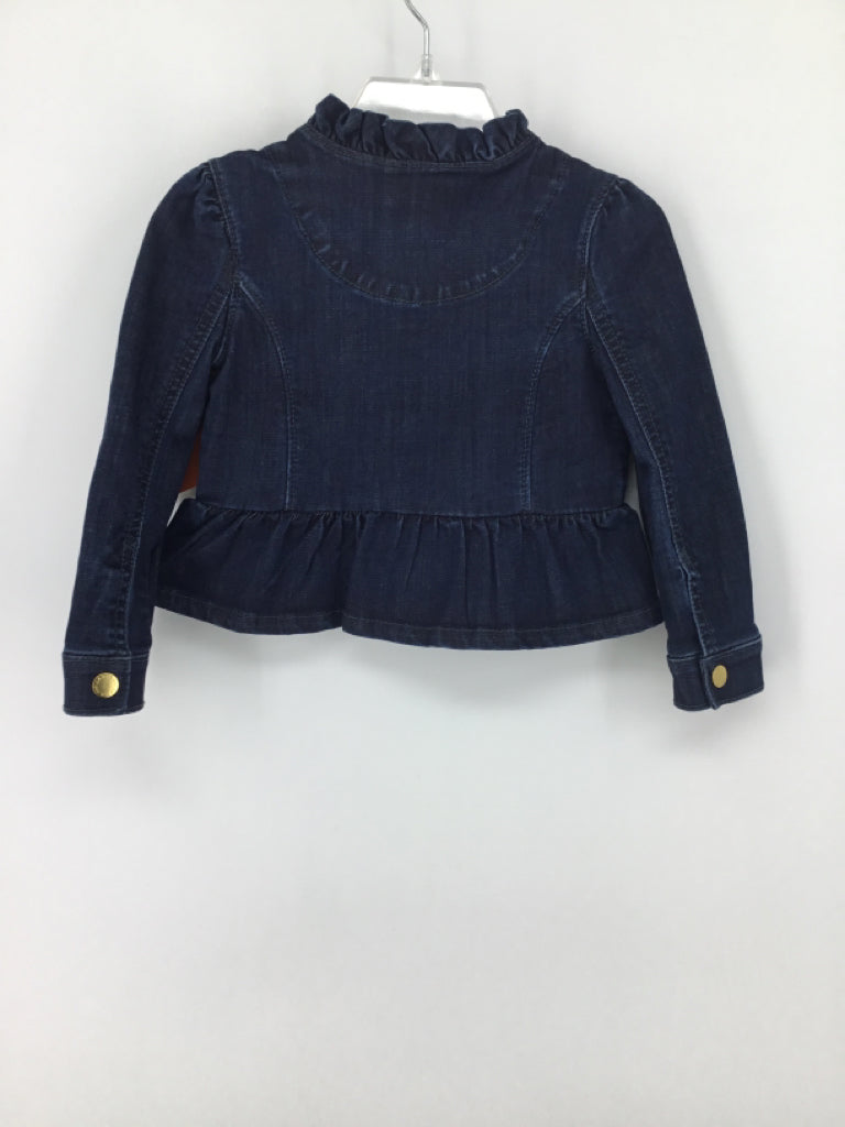 Jack Denim Child Size 18-24 Months Blue Jacket - girls