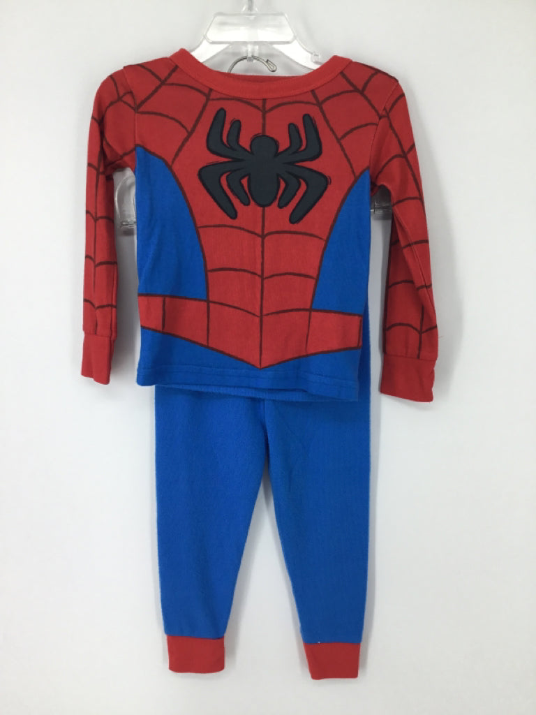 Marvel Child Size 3 Red Character Pajamas - boys