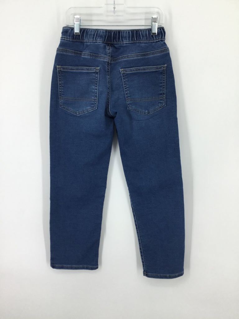 Cat & Jack Child Size 8 Blue Solid Jeans - boys