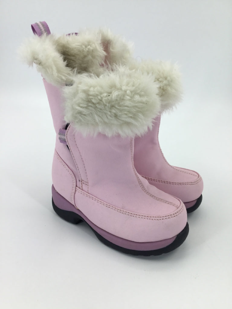 Lands' End Child Size 7 Toddler Pink Boots