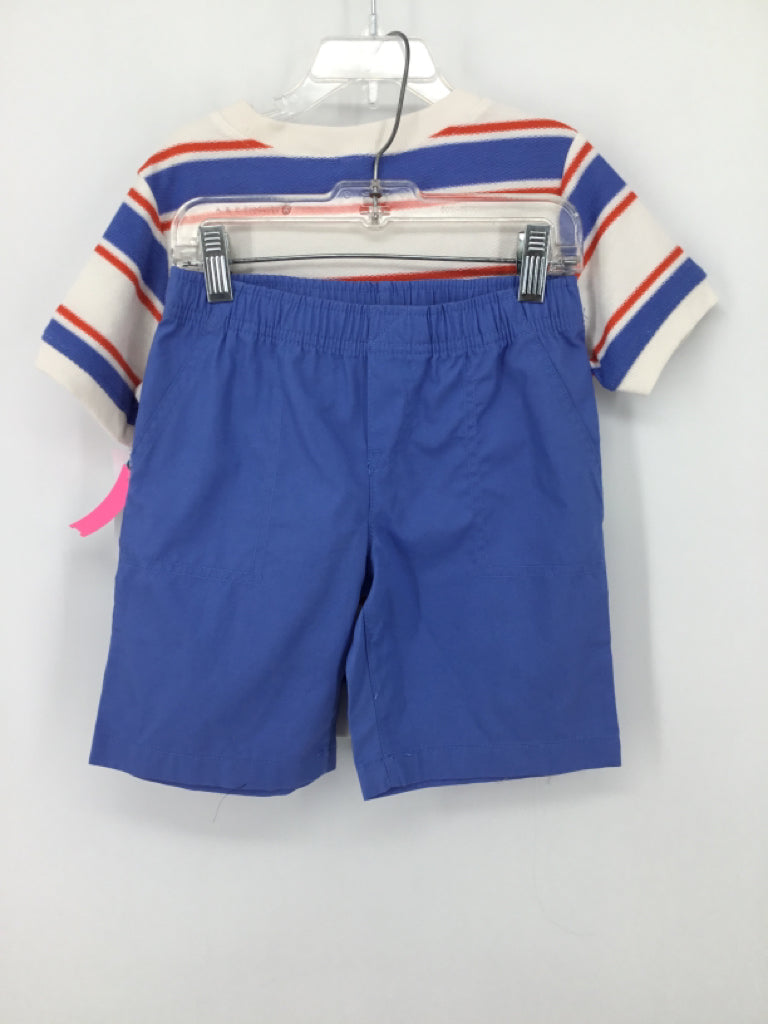 Carter's Child Size 5 Toddler Blue Stripe Outfit - boys