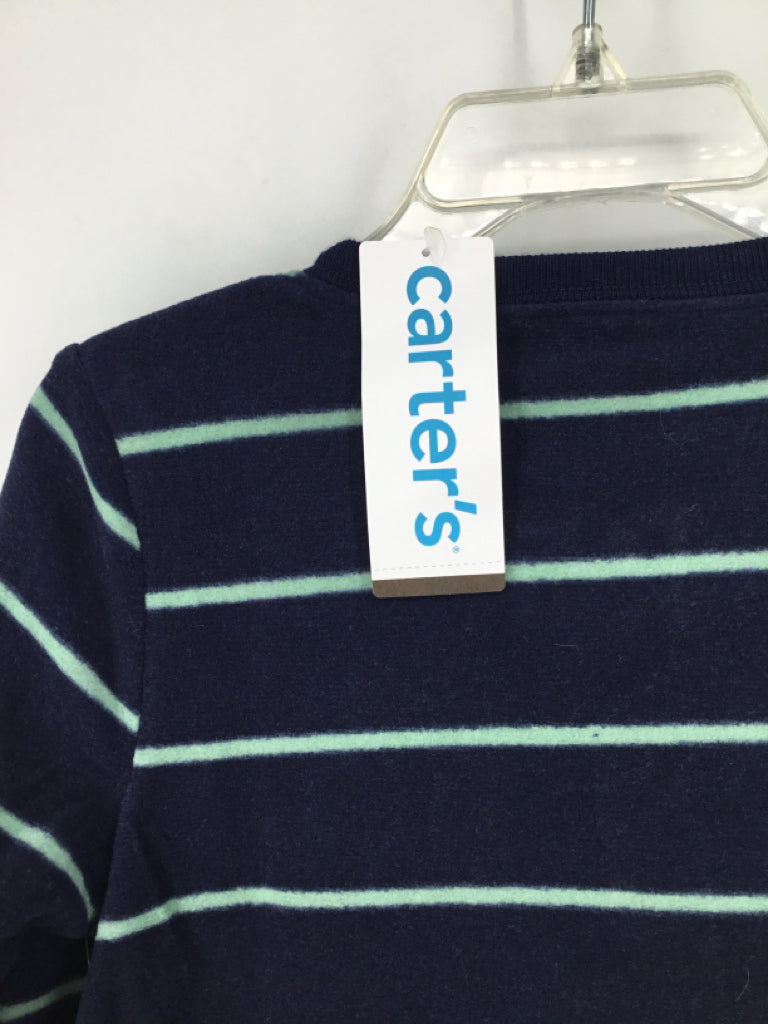 Carter's Child Size 3 Navy Sleepers