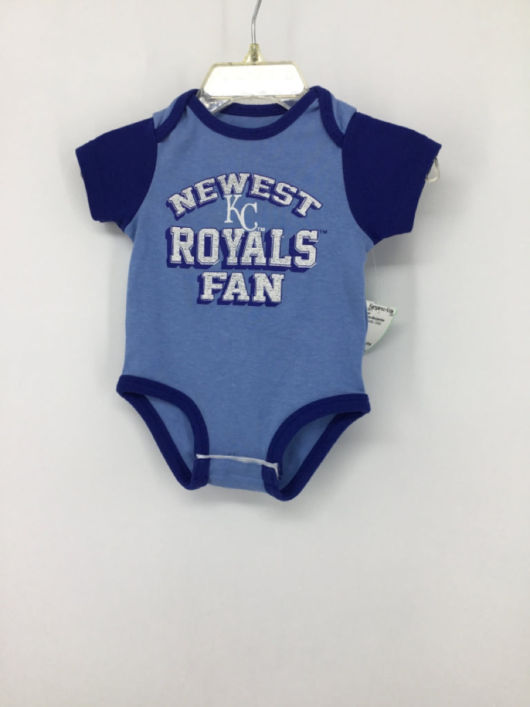 Genuine Merchandise Child Size 0-3 Months Blue Onesie