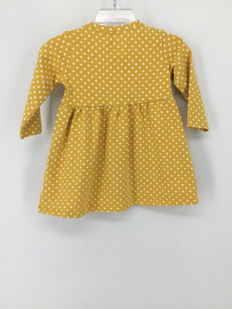 Mighty Goods Child Size 6 Months Yellow Dress - girls