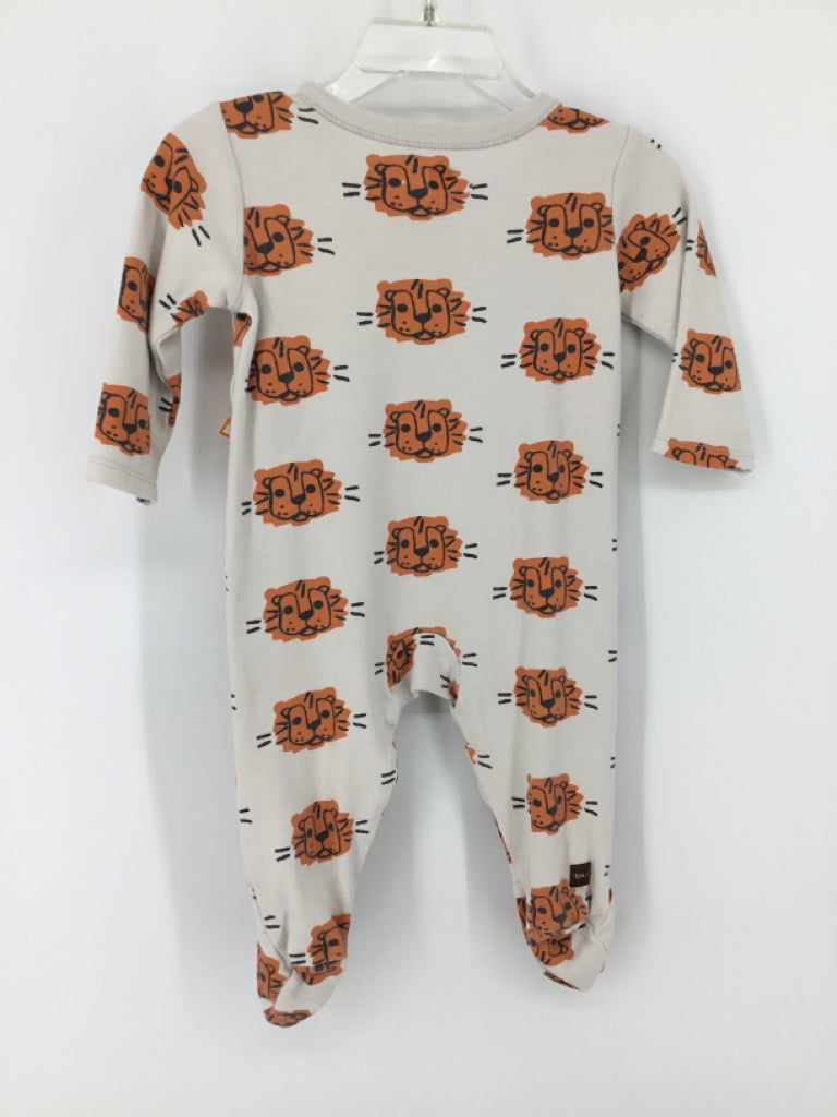 Tea Child Size 3-6 Months Gray Sleepers
