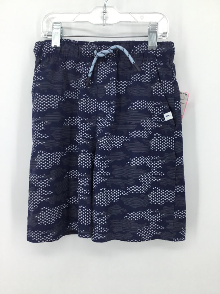 Tommy Bahama Child Size 7 Navy Print Shorts - boys
