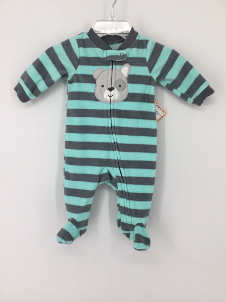 Simple Joys made by Carters Child Size Newborn Teal Sleepers