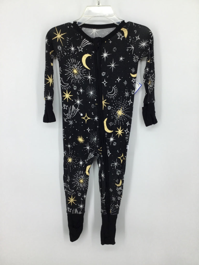 Little Sleepies Child Size 6-12 Months Black Outfit - girls