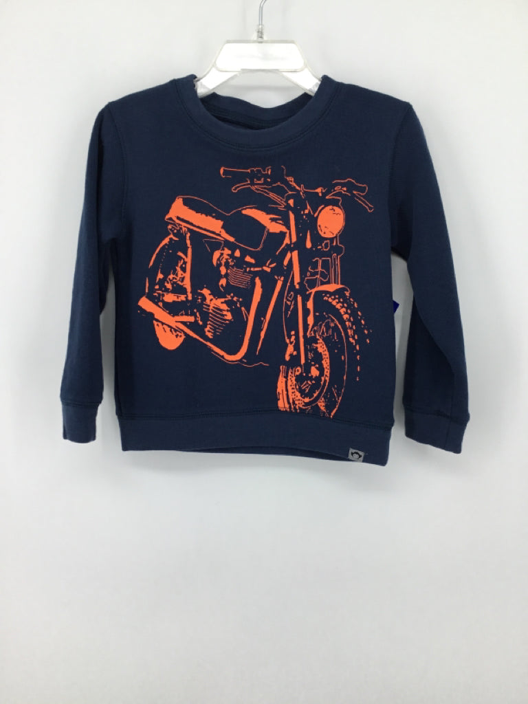 appaman Child Size 2 Natural screen printed Sweatshirt - boys