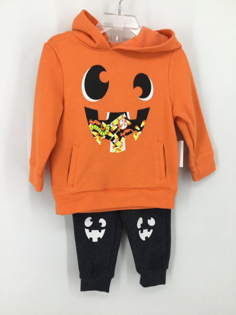 Cat & Jack Child Size 18 Months Orange Halloween Outfit