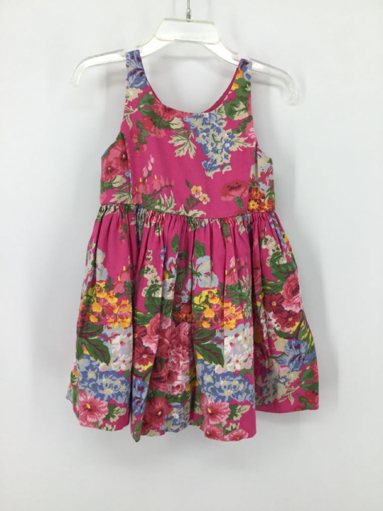 Ralph Lauren Child Size 2 Pink Dress - girls