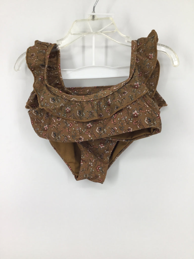 Jamie Kay Child Size 4 Brown Swimwear - girls