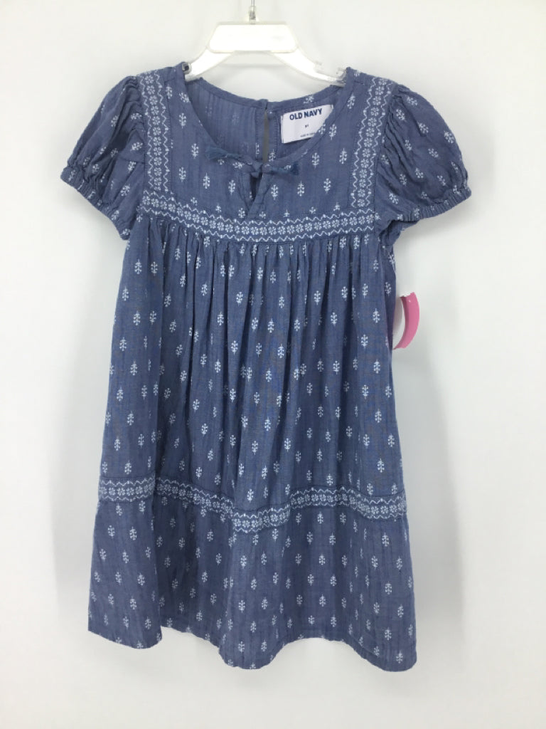 Old Navy Child Size 5 Blue Dress - girls