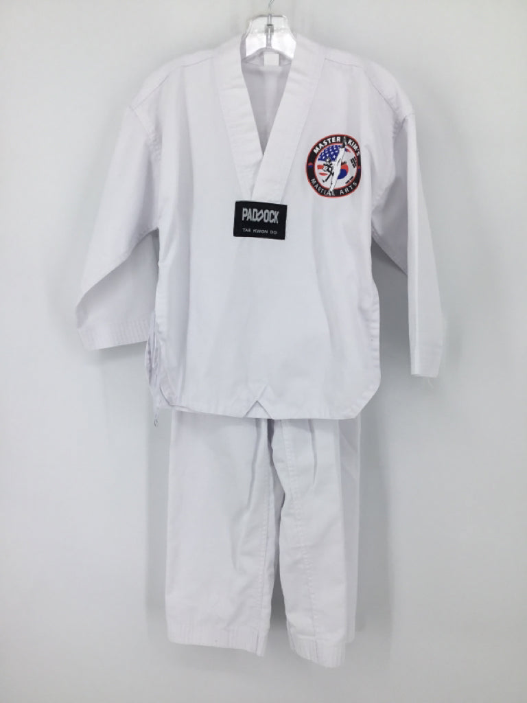 Master Kim Child Size 6 White A Dobok Halloween Costume