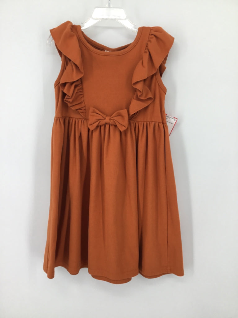 Just Lizzy Child Size 6 Orange Dress - girls