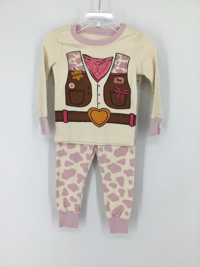 Old Navy Child Size 18-24 Months Cream Pajamas - girls