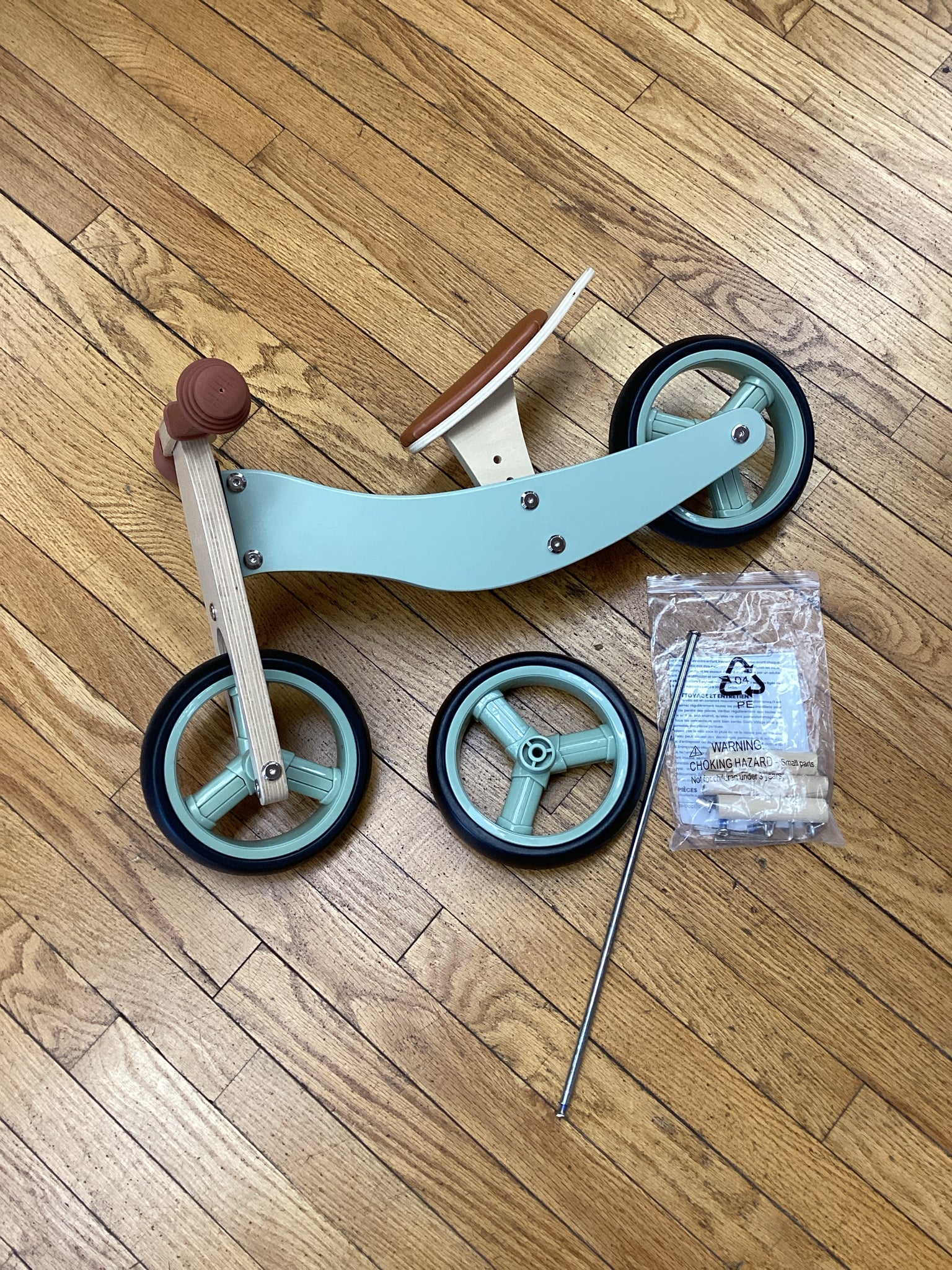CoCo Village Nano 2-in-1 Wooden Balance Bike