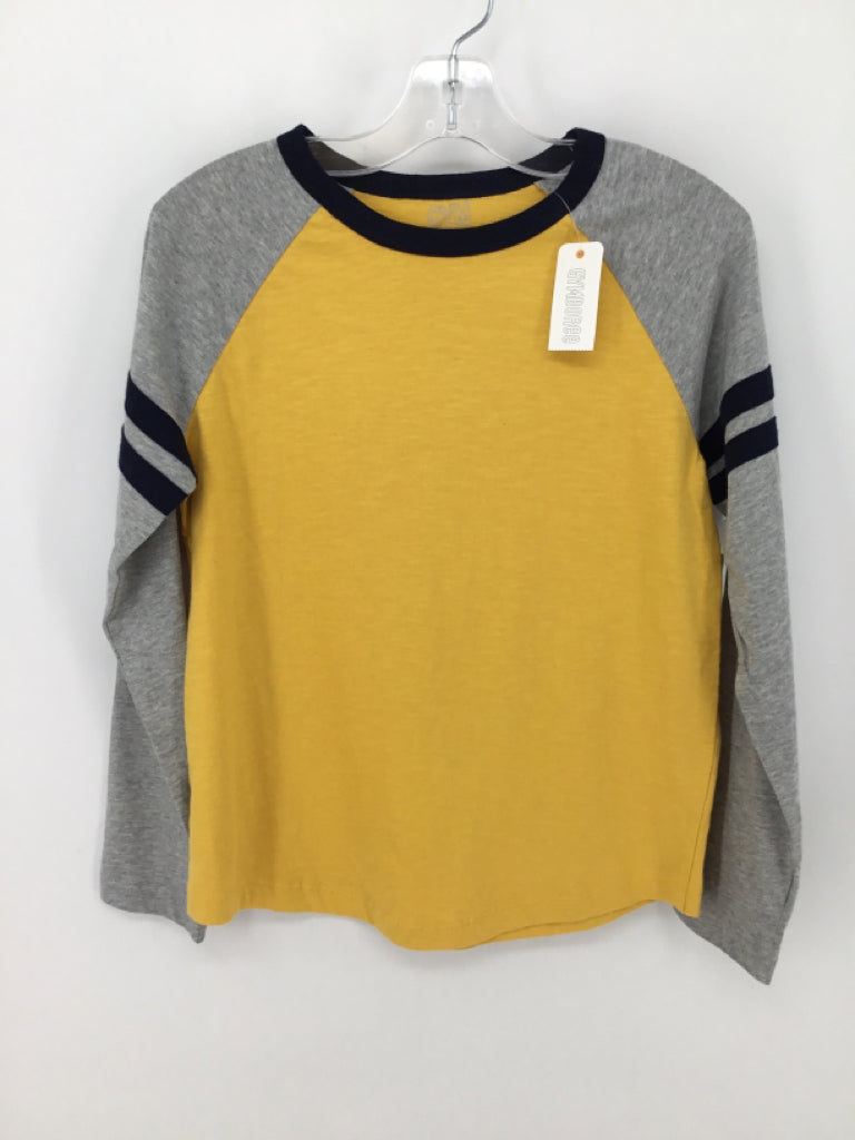 Gymboree Child Size 7 Yellow Solid T-shirt - boys