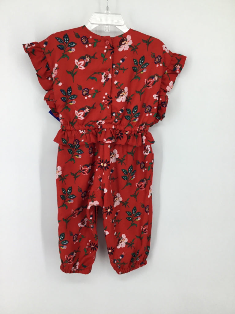 Janie and Jack Child Size 18-24 Months Red Outfit - girls