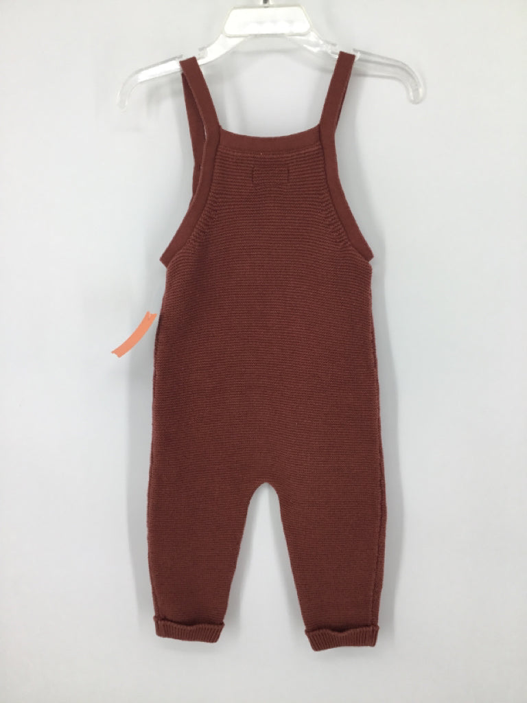 Little Planet Child Size 12 Months Brown Solid Outfit - boys