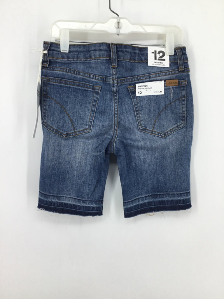Joe's Child Size 12 Blue Solid Shorts - boys