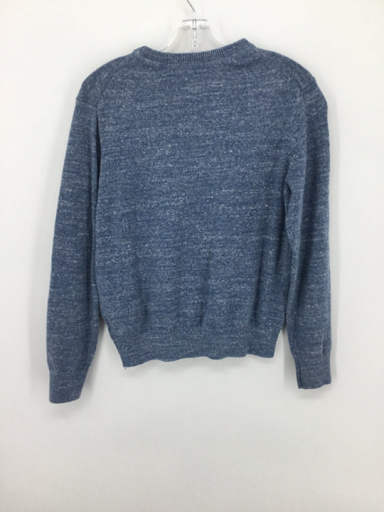 Gap Kids Child Size 8 Blue Marbled Sweater - boys