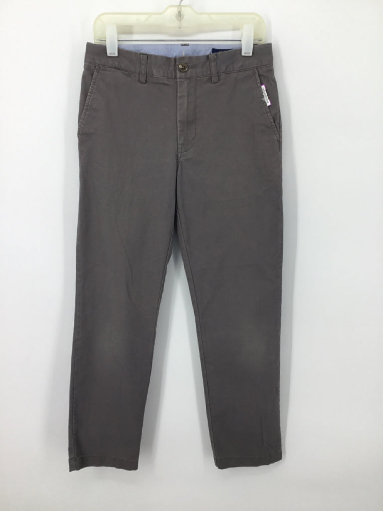 Ralph Lauren Child Size 12 Gray Solid Pants - boys