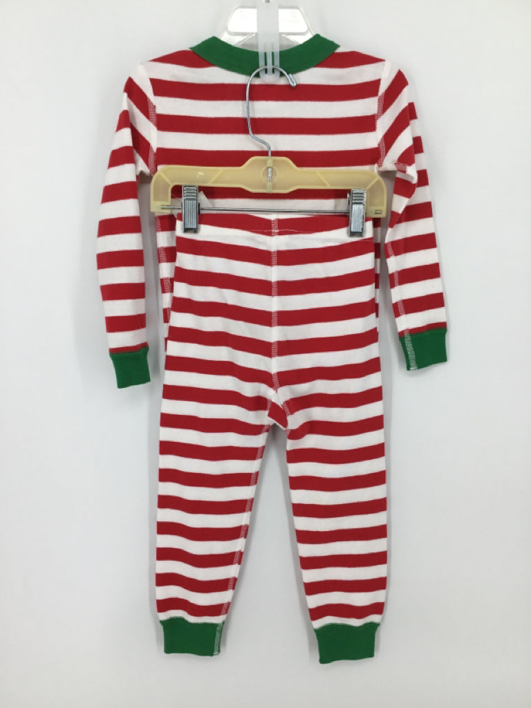 Hanna Andersson Child Size 3 Red Christmas Pajamas
