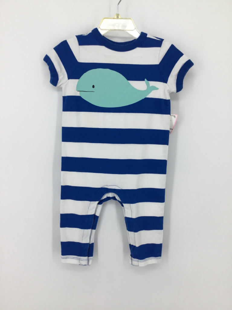 Hanna Andersson Child Size 12-18 Months Blue Stripe Outfit - boys