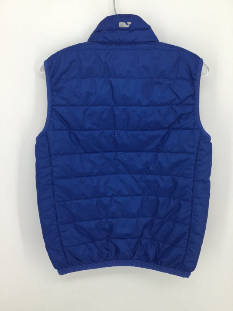 vineyard vines Child Size 8 Blue Solid Outerwear - boys