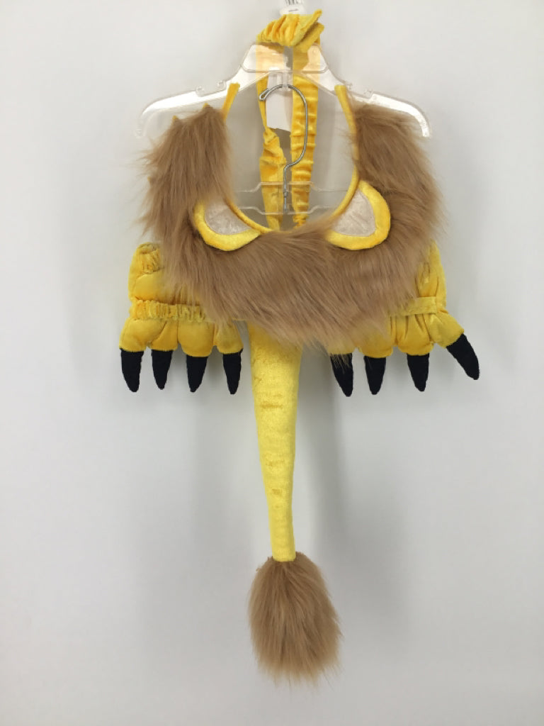 Hanna Andersson Child Size One Size Yellow Lion Halloween Costume