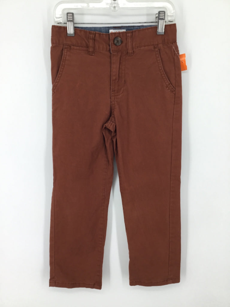 Cat & Jack Child Size 5 Brown Solid Pants - boys