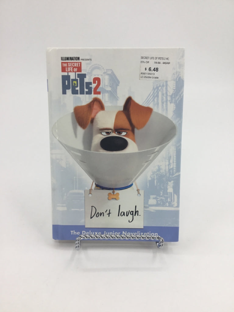 The Secret Life of Pets 2 Don't Laugh Hardcover Book