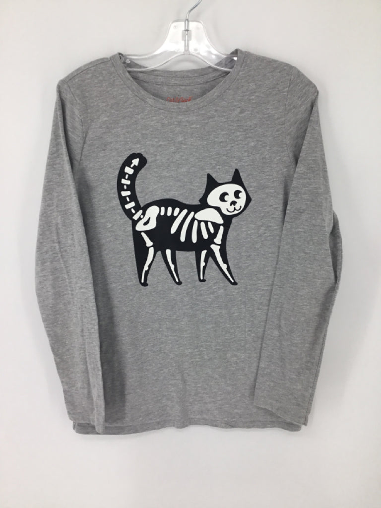 Cat & Jack Child Size 10 Gray Halloween T-Shirt