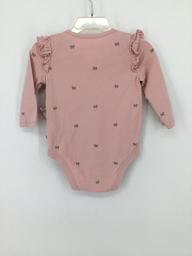 Baby Gap Child Size 6-12 Months Pink Onesie