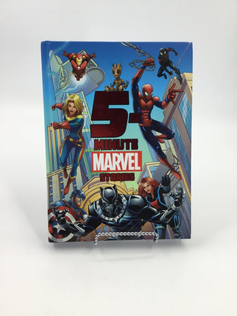 5 Minute Marvel Stories hardcover Book