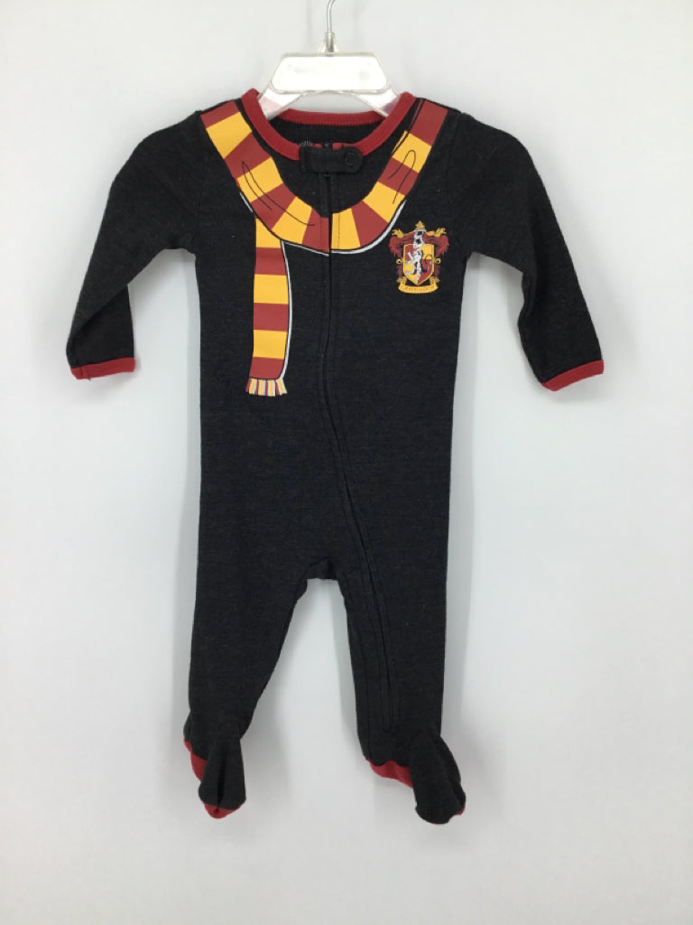Harry Potter Child Size 3-6 Months Gray Sleepers