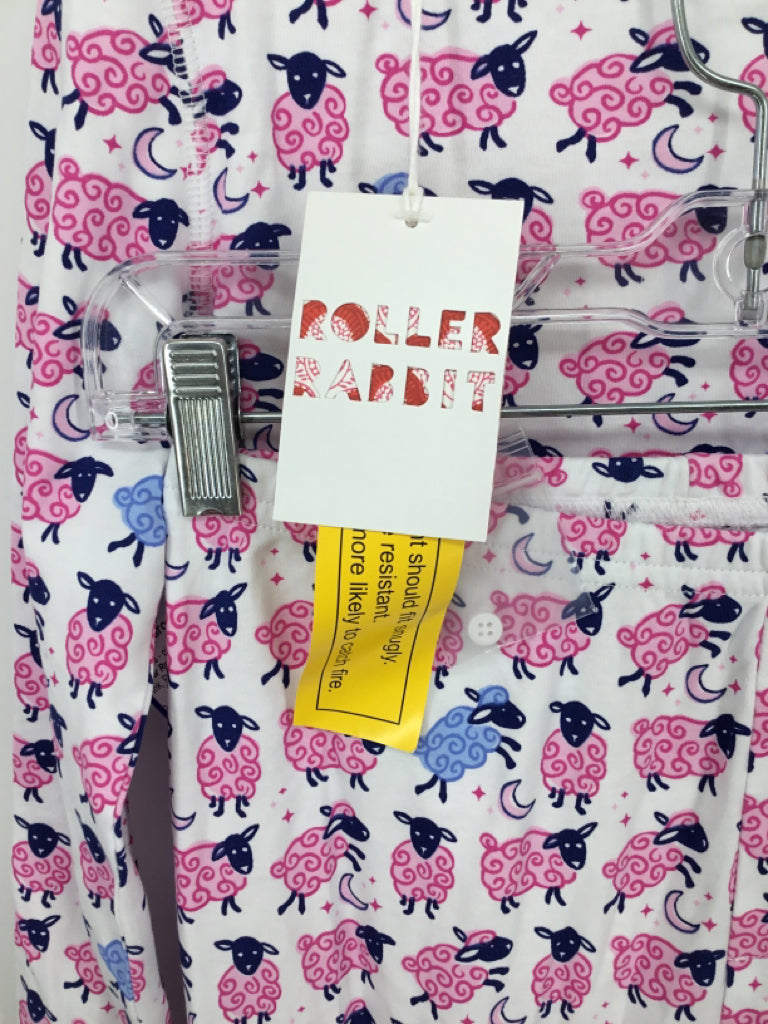 Roller Rabbit Child Size 12 Pink Pajamas - girls