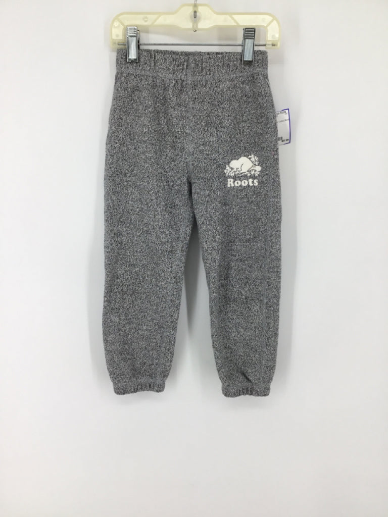 Roots Child Size 3 Gray Pants - girls