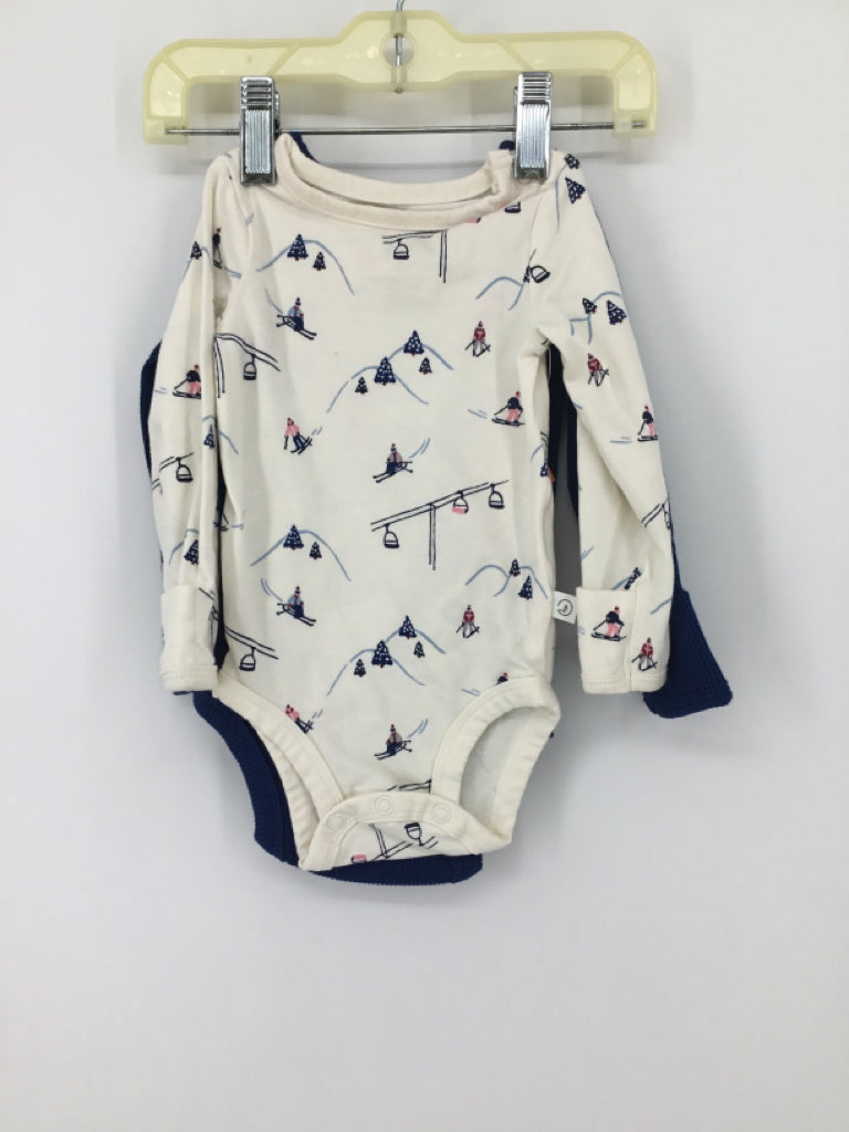 Little Planet by Carters Child Size 3 Months Cream Onesie