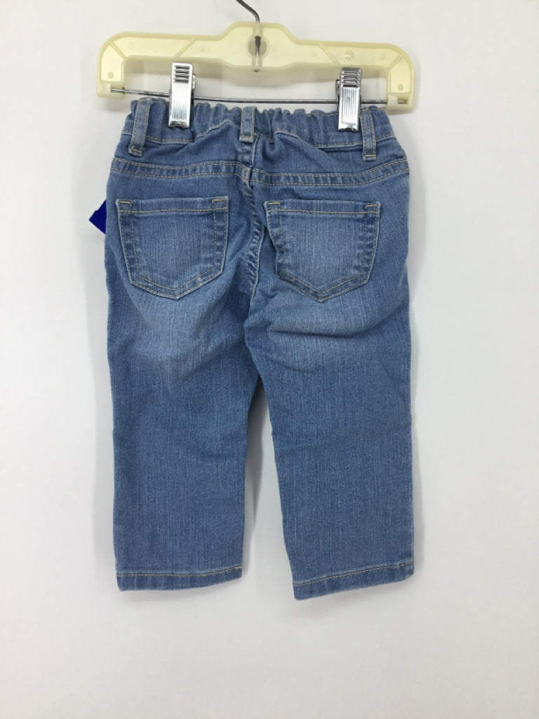 Childrens Place Child Size 12-18 Months Blue Jeans - girls