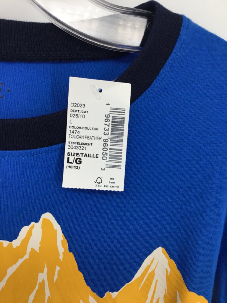 Childrens Place Child Size 10 Blue screen printed T-shirt - boys