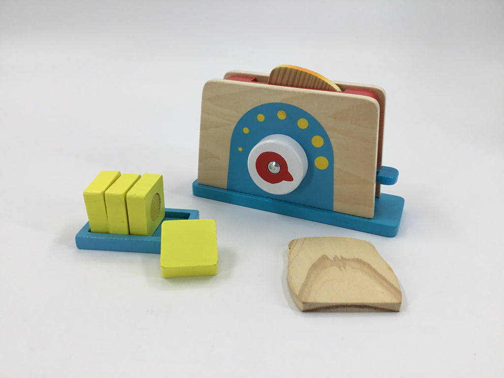 Melissa & Doug Bread and Butter Toaster Set
